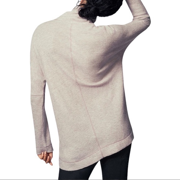 NWT B NEW YORK Recycled Asymmetrical Turtleneck - Picture 3 of 3